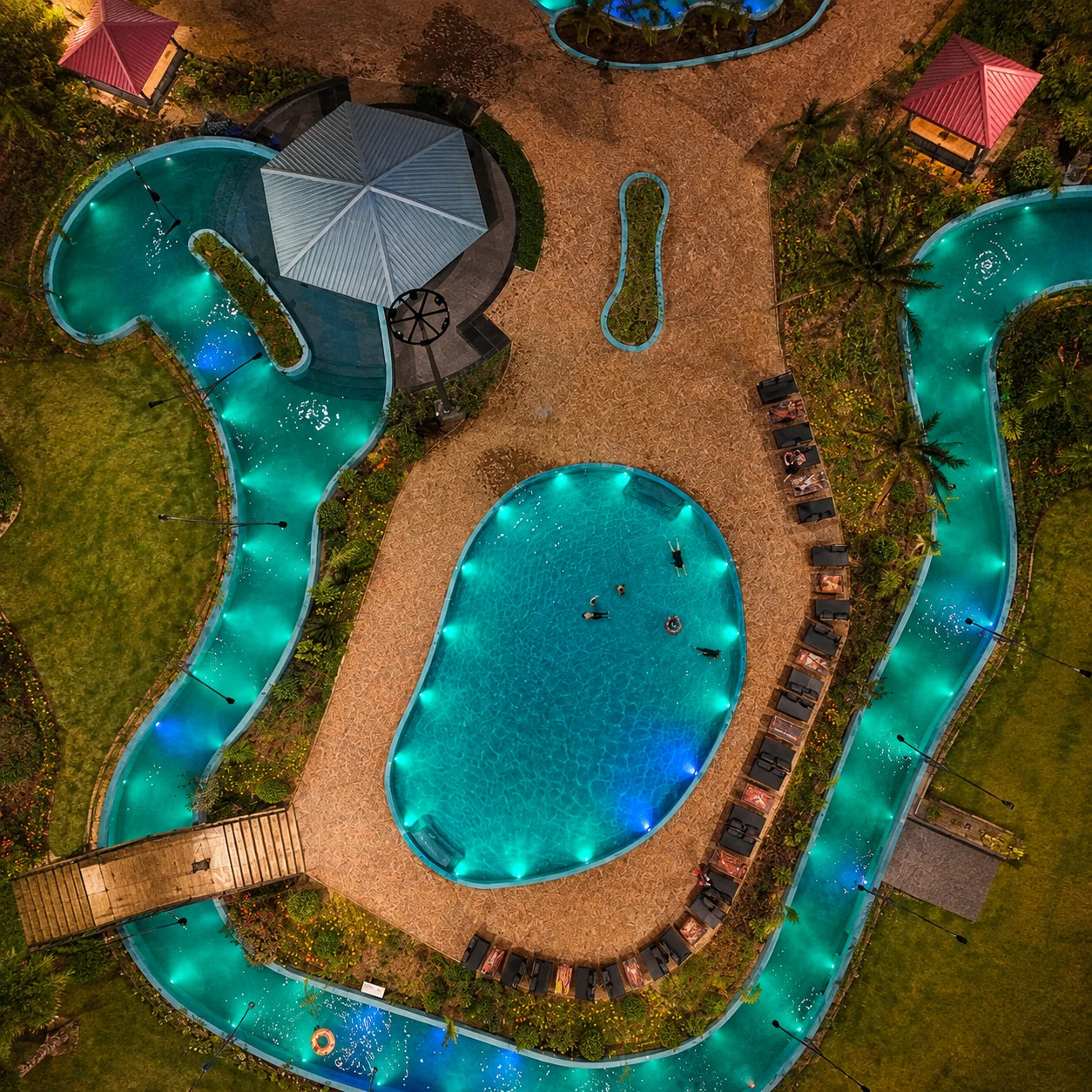 Lazy River at Naturals Aqua Resort