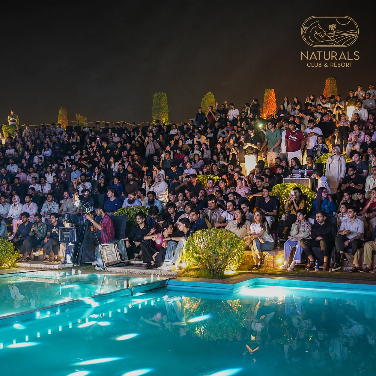 Audience at a Naturals event