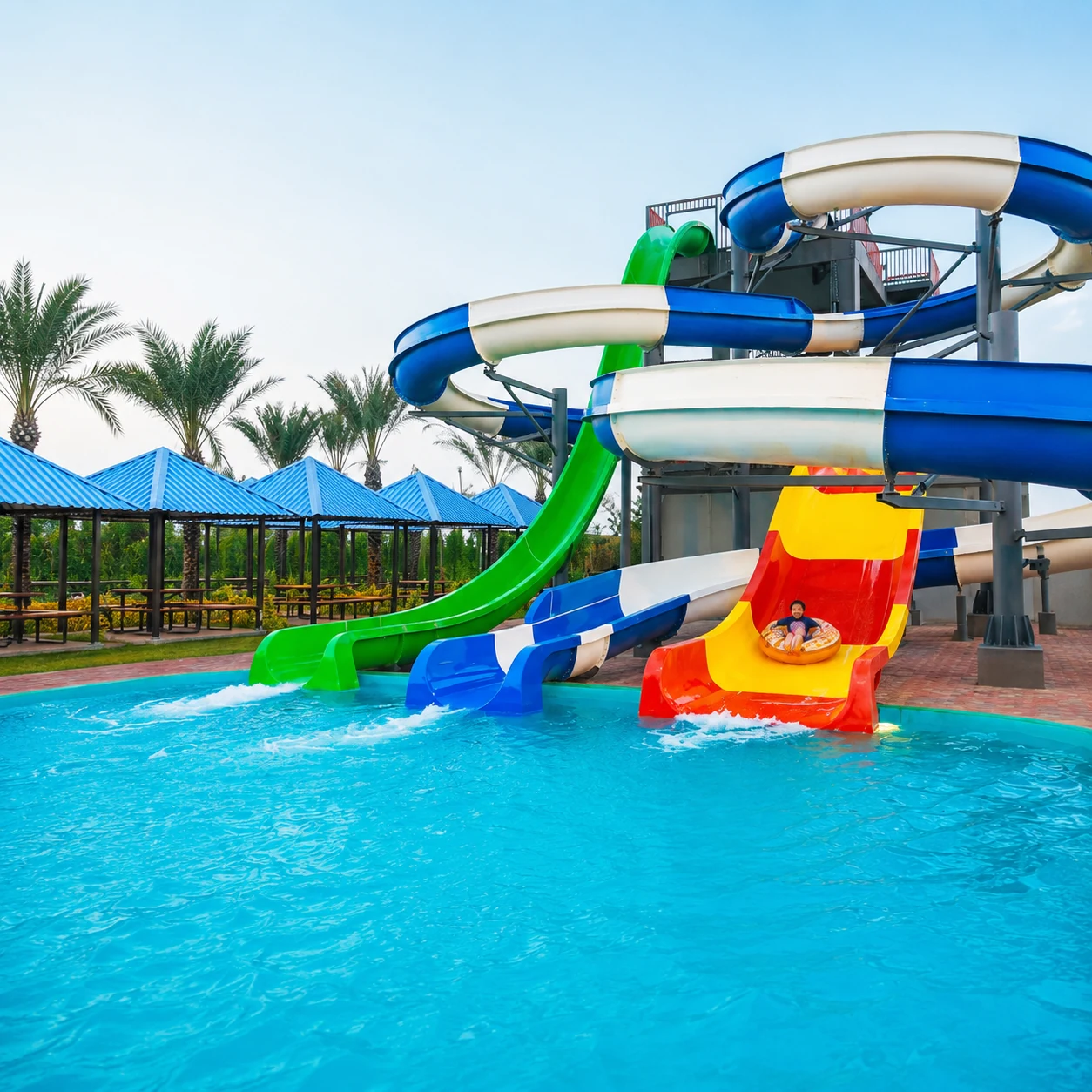 Pool at the Aqua Resort