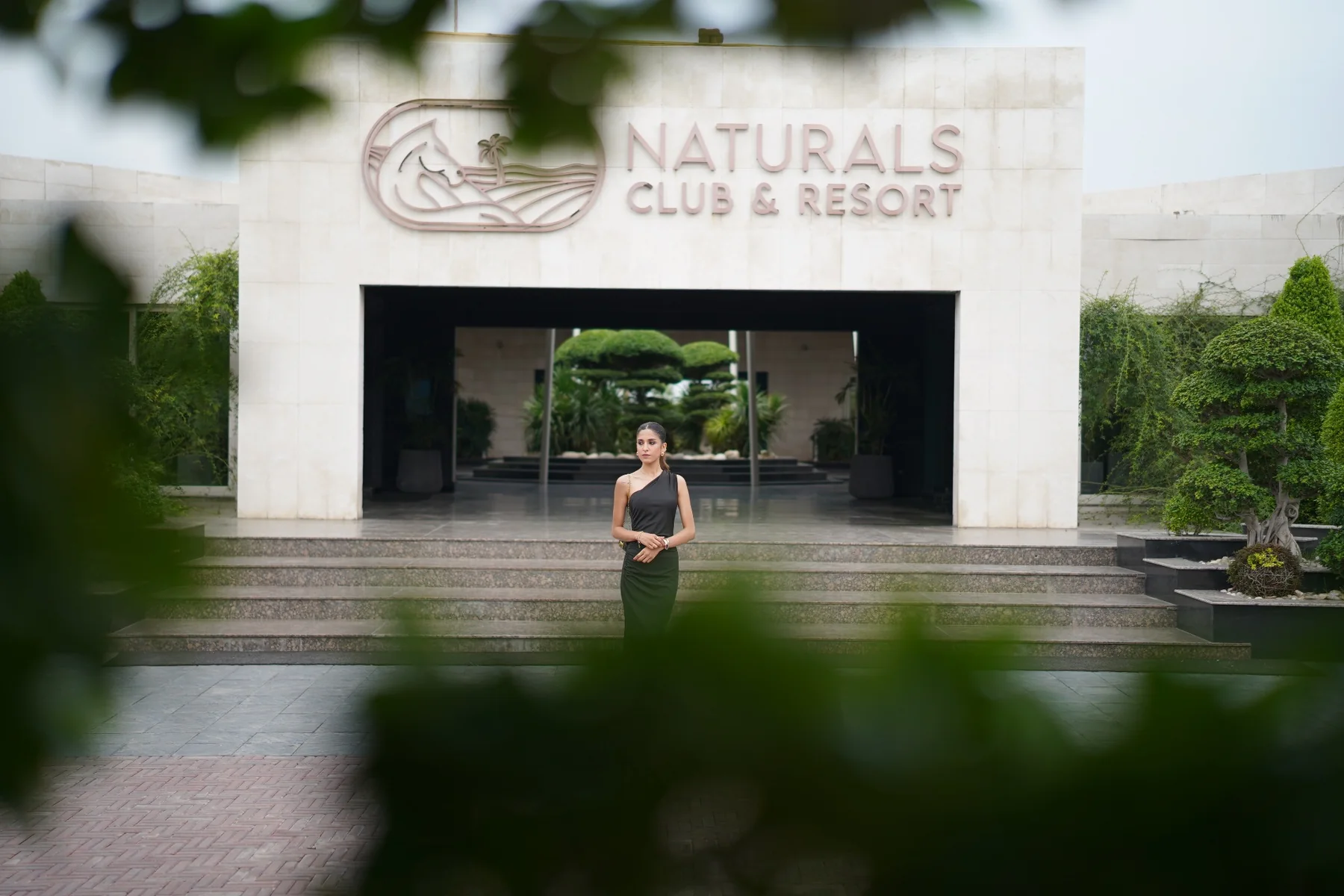 Naturals Club & Resort entrance