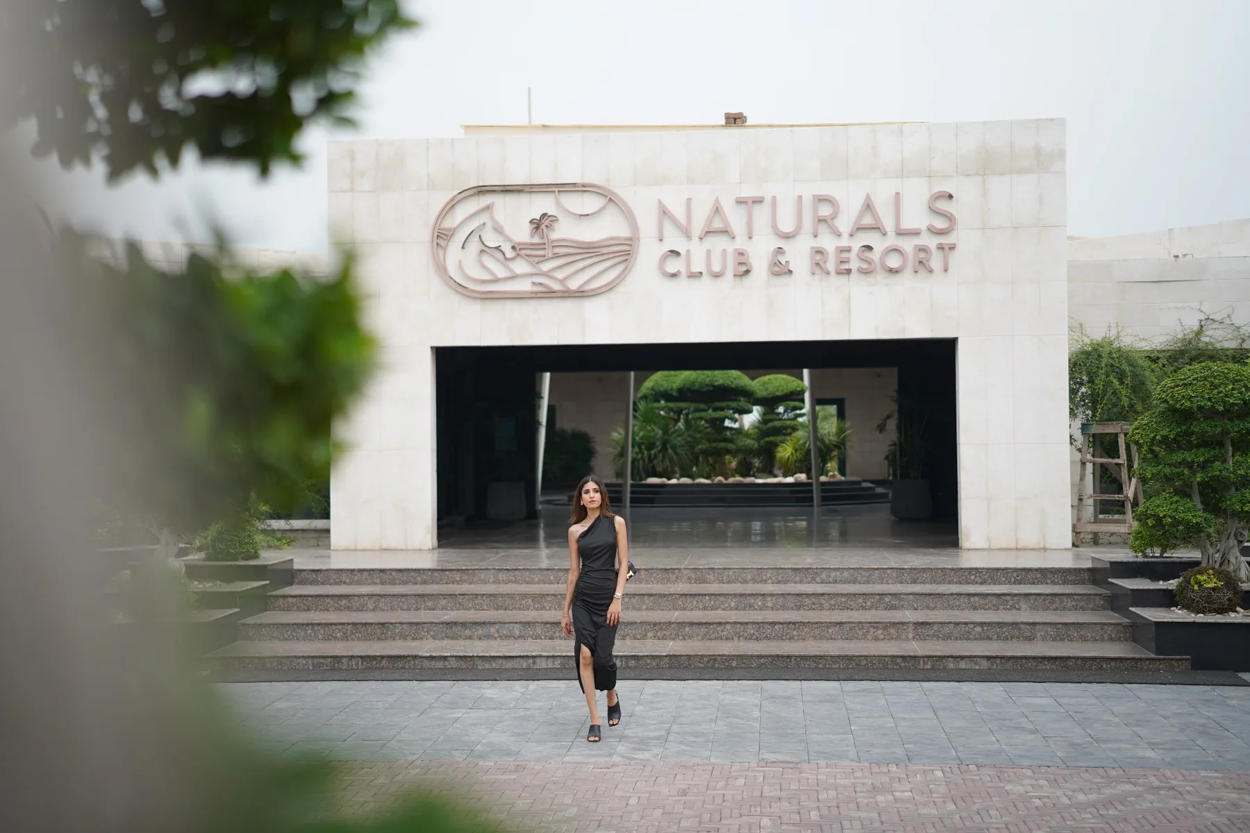Naturals Club & Resort entrance